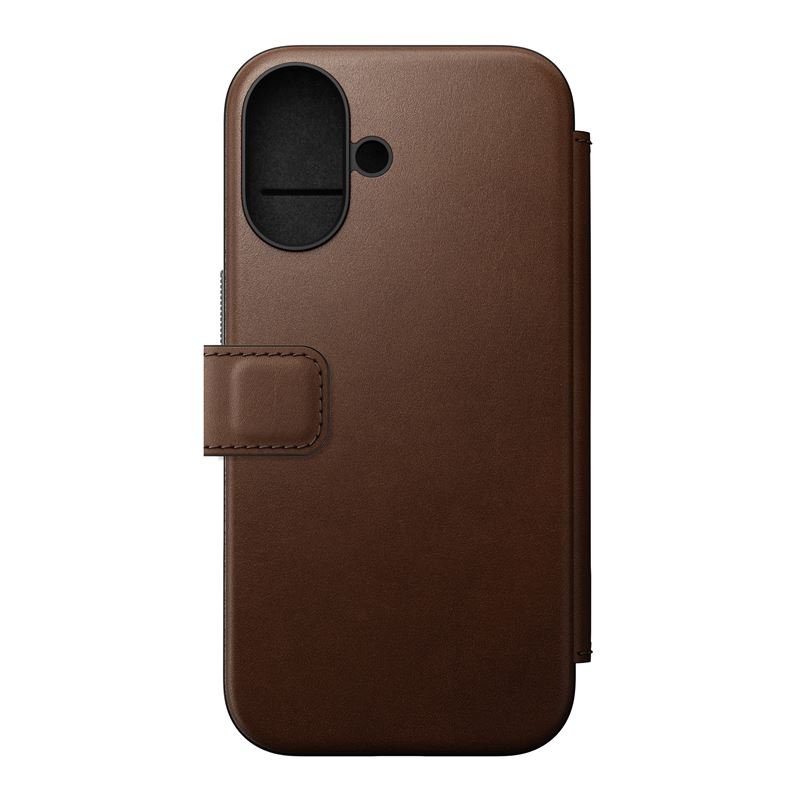 Nomad pouzdro Modern Leather Folio Magsafe pro iPhone 16 - Brown