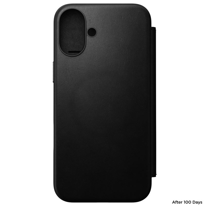 Nomad pouzdro Modern Leather Folio Magsafe pro iPhone 16 Plus - Black