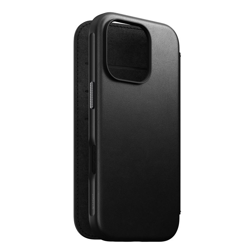 Nomad puzdro Modern Leather Folio Magsafe pre iPhone 16 Pro - Black