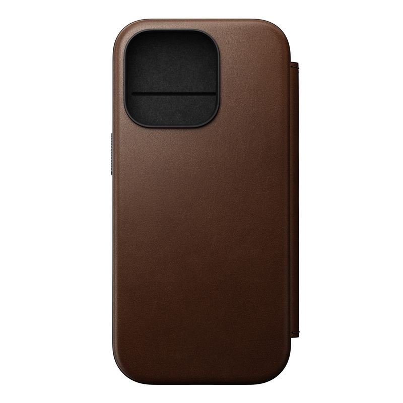Nomad pouzdro Modern Leather Folio Magsafe pro iPhone 16 Pro - Brown