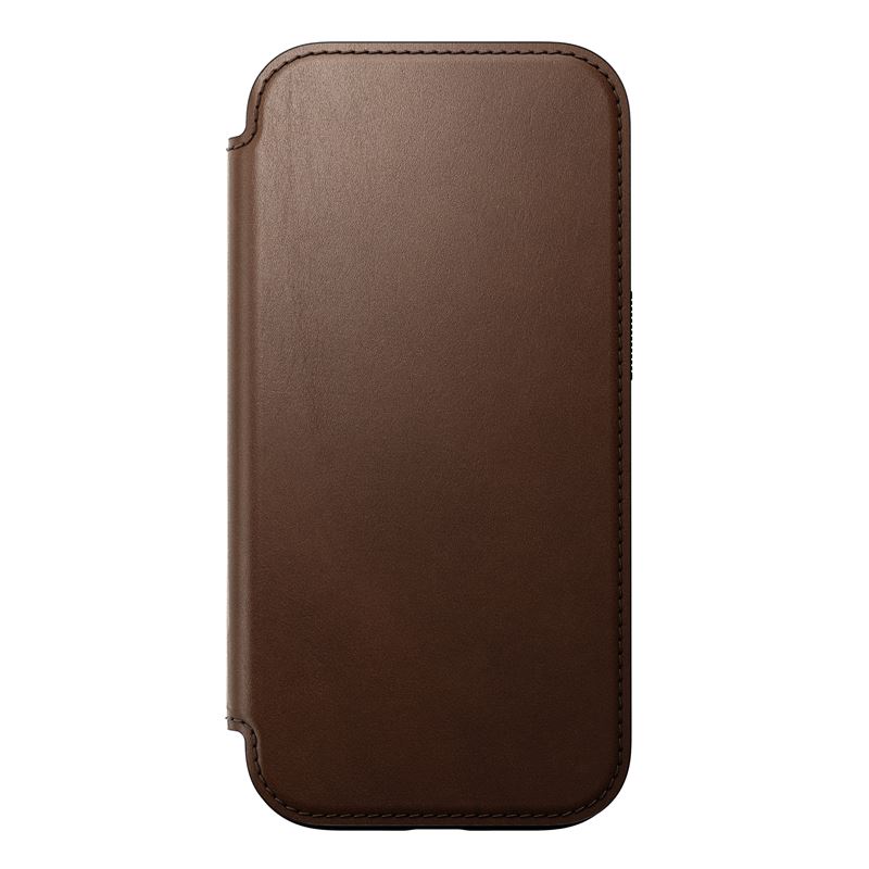 Nomad pouzdro Modern Leather Folio Magsafe pro iPhone 16 Pro - Brown