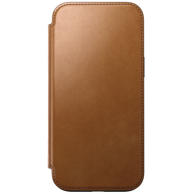 Nomad puzdro Modern Leather Folio Magsafe pre iPhone 16 Pro Max - English Tan