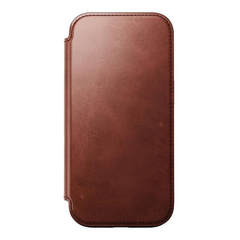 Nomad puzdro Modern Leather Folio Magsafe Horween pre iPhone 16 Pro Max - Olde Dublin