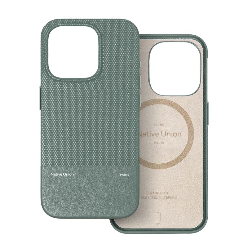 Native Union kryt (Re)Classic pro iPhone 16 Pro - Slate Green