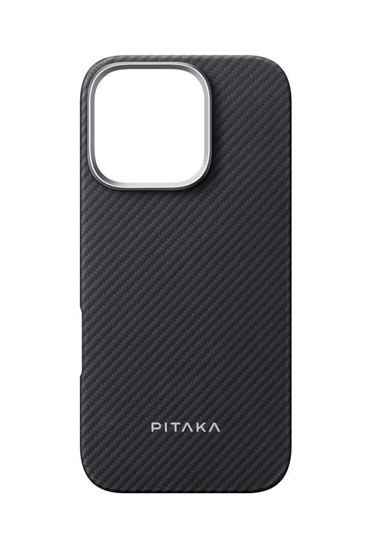 Pitaka kryt Ultra-Slim Case pre iPhone 16 Pro - Black/Grey Twill