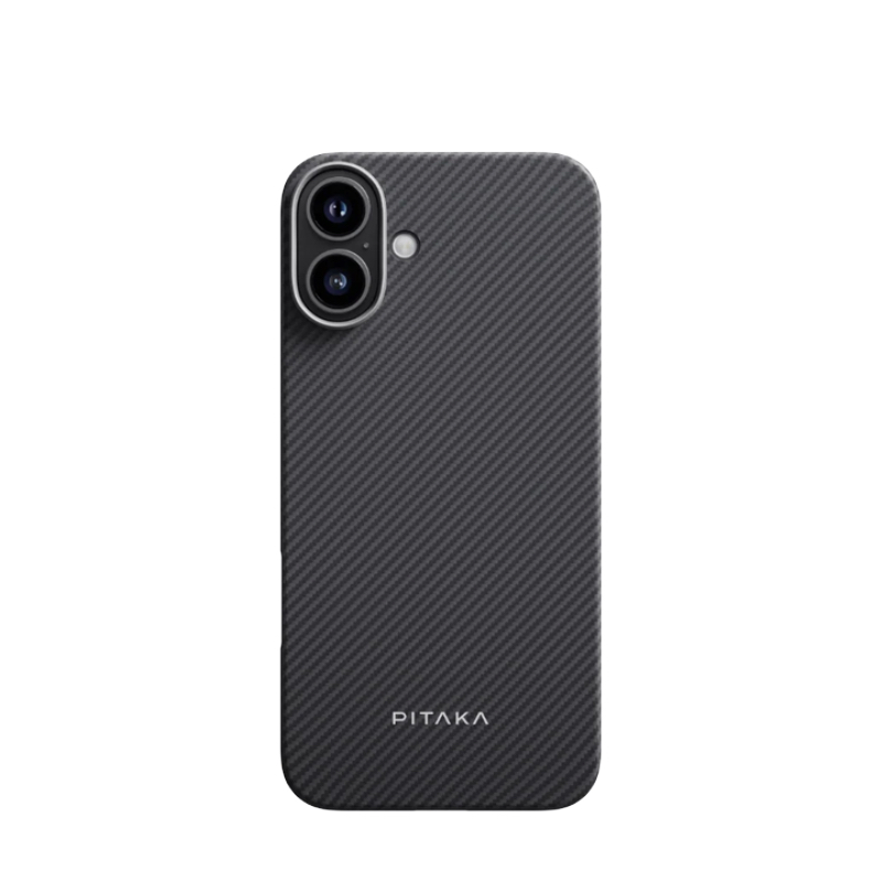 Pitaka kryt Ultra-Slim Case pro iPhone 16-Black/Grey Twill