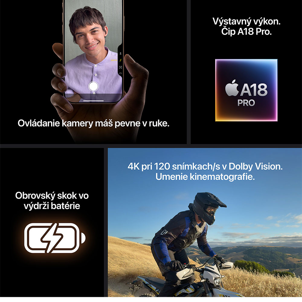 iPhone 16 Pro Max 1 TB prírodný titán
