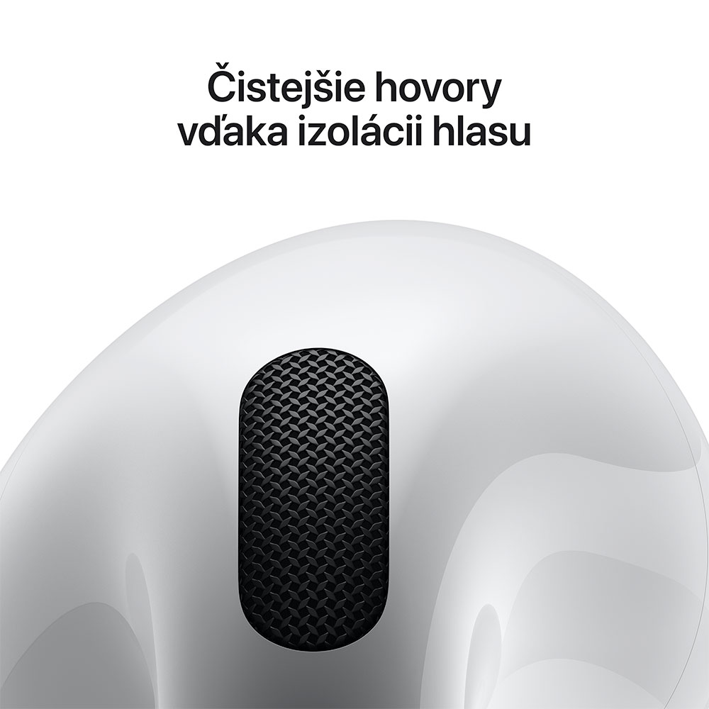 Apple AirPods (4. generácie) s aktívnym potlačením hluku