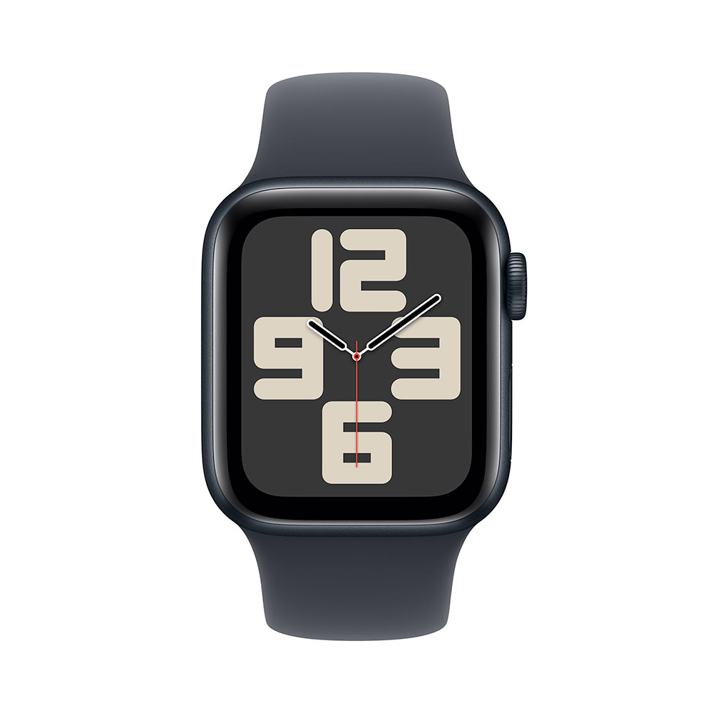 Apple Watch SE GPS 40mm Midnight Aluminium Case with Midnight Sport Band - S/M