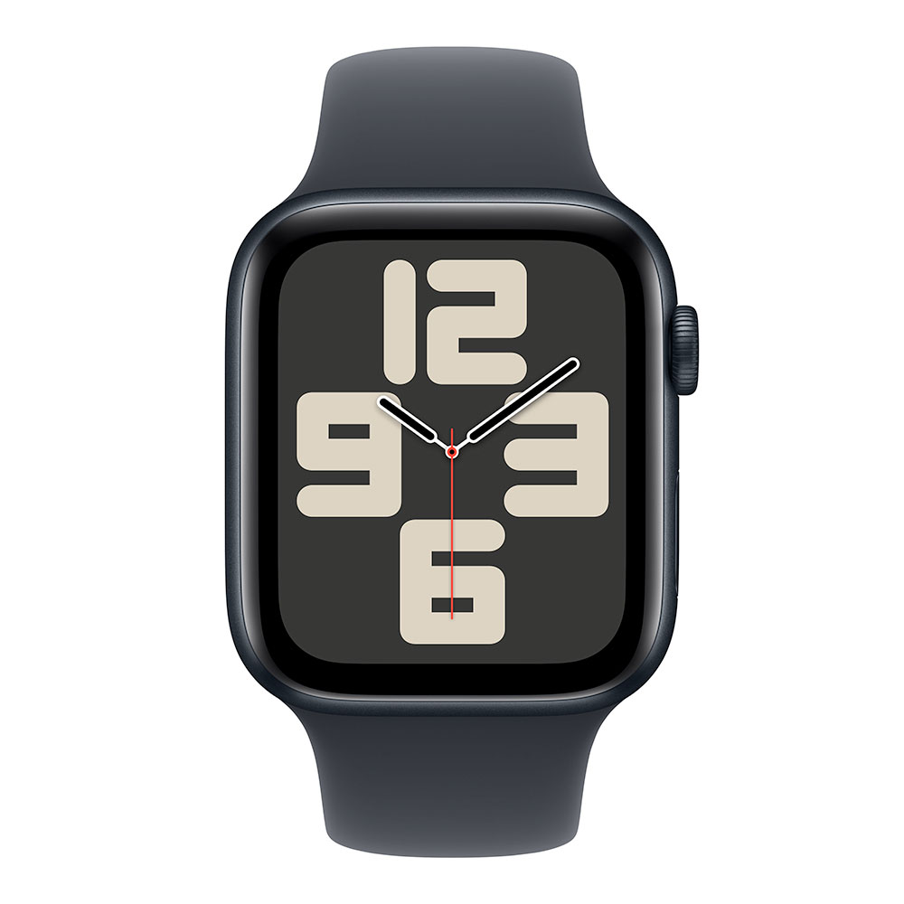 Apple Watch SE GPS + Cellular 44mm Midnight Aluminium Case with Midnight Sport Band - S/M