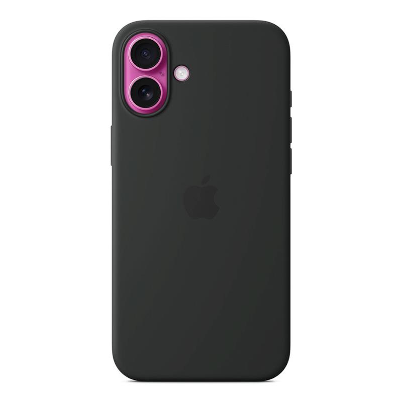 iPhone 16 Plus Silicone Case with MagSafe - Black
