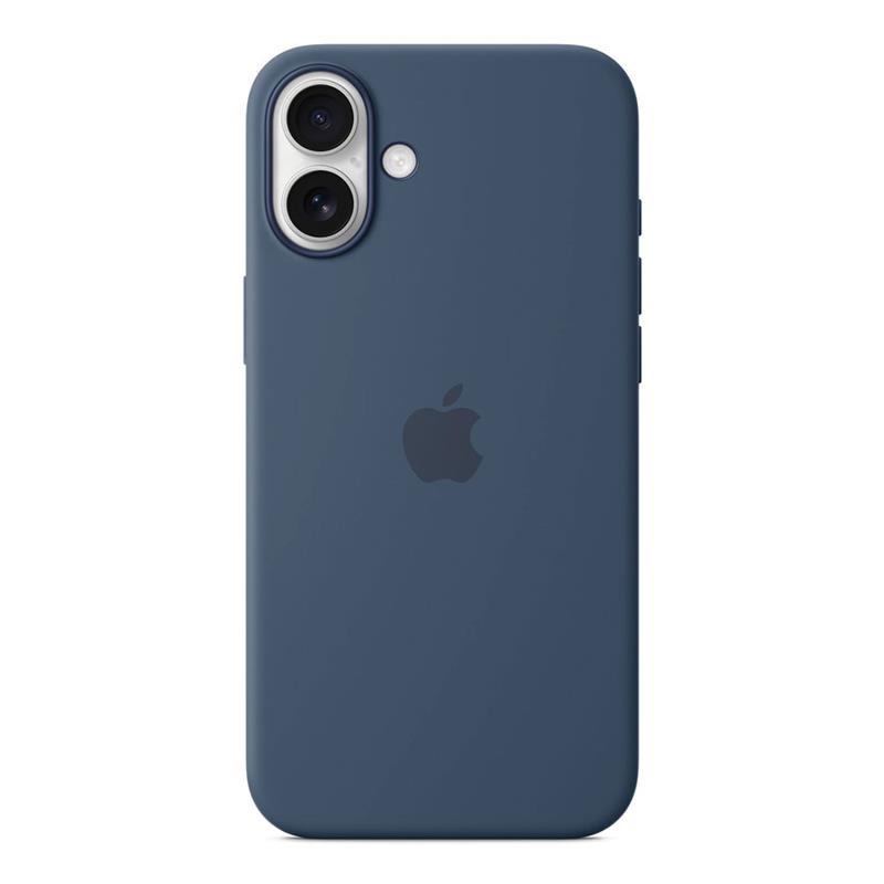 iPhone 16 Plus Silicone Case with MagSafe - Denim