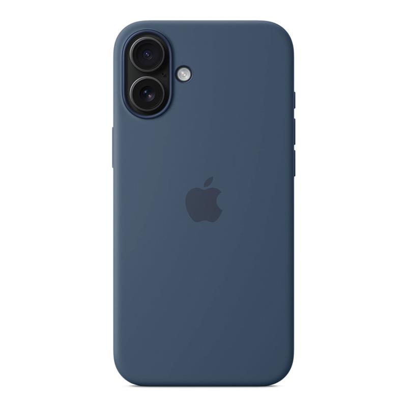 iPhone 16 Plus Silicone Case with MagSafe - Denim