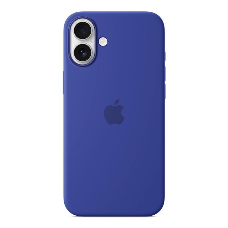iPhone 16 Plus Silicone Case with MagSafe - Ultramarínová