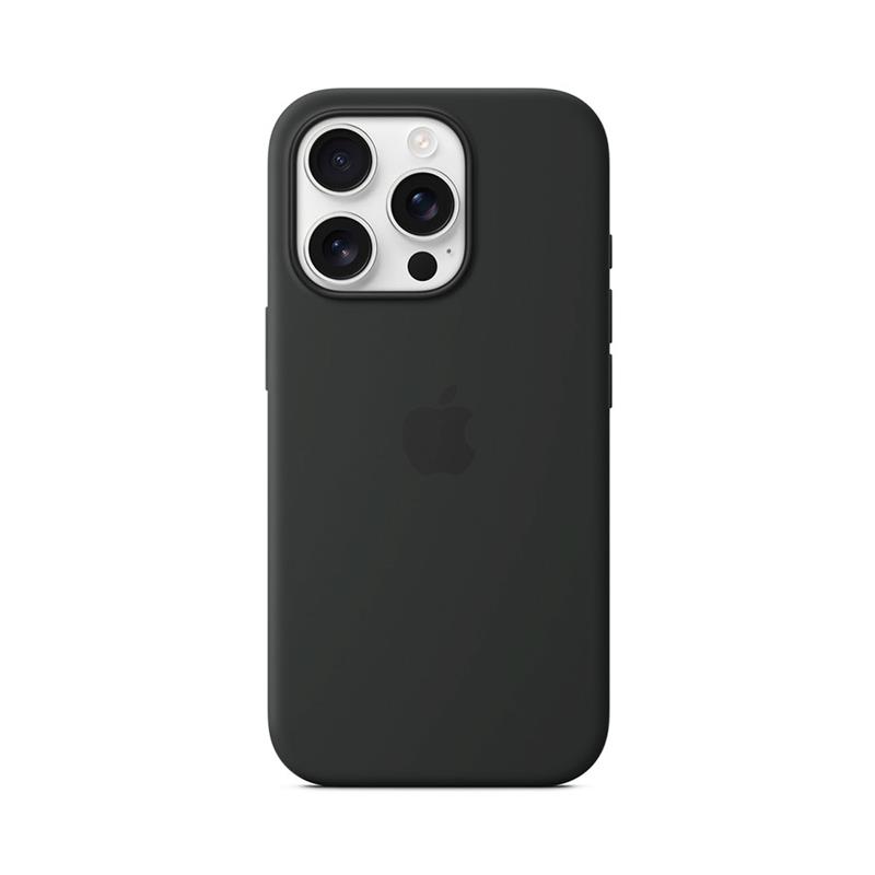 iPhone 16 Pro Silicone Case with MagSafe - Černá