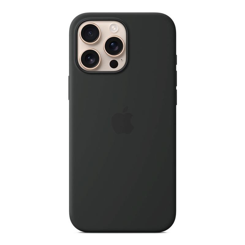 iPhone 16 Pro Max Silicone Case with MagSafe - Black