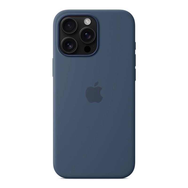 iPhone 16 Pro Max Silicone Case with MagSafe - Denim