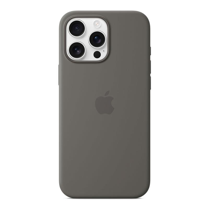iPhone 16 Pro Max Silicone Case with MagSafe - Skálově šedá