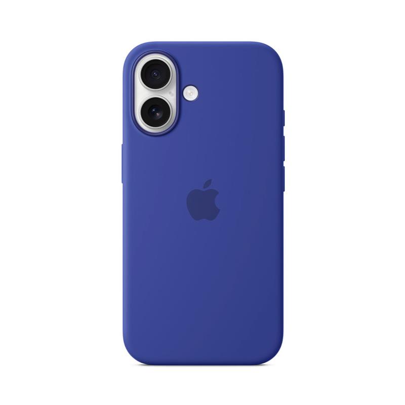 iPhone 16 Silicone Case with MagSafe - Ultramarínová