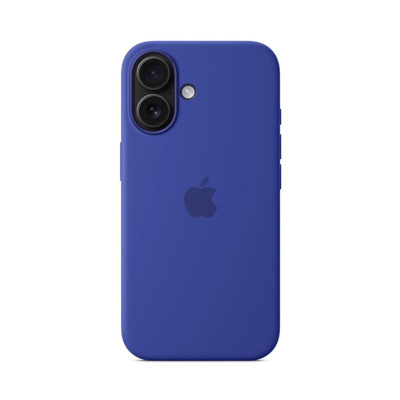iPhone 16 Silicone Case with MagSafe - Ultramarínová