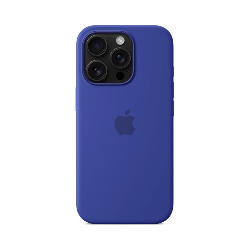 iPhone 16 Pro Silicone Case with MagSafe - Ultramarínová