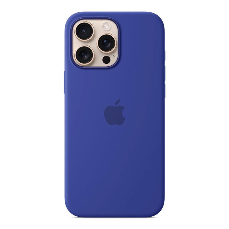 iPhone 16 Pro Max Silicone Case with MagSafe - Ultramarinová