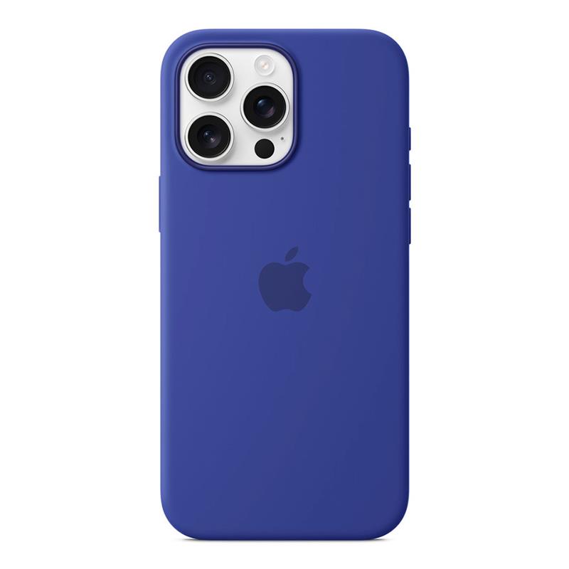 iPhone 16 Pro Max Silicone Case with MagSafe - Ultramarinová