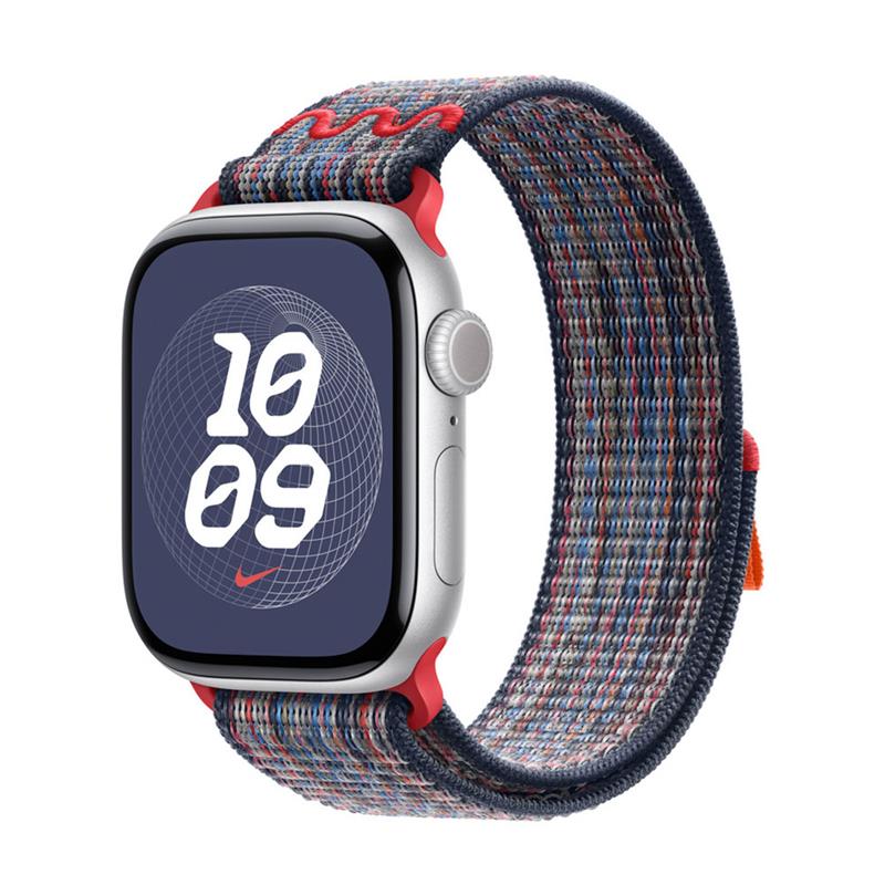 Apple Watch 42mm Blue/Red Nike Sport Loop