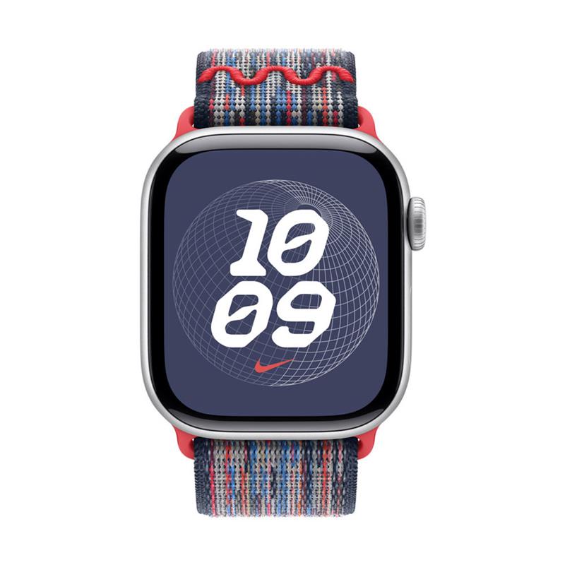 Apple Watch 42mm Blue/Red Nike Sport Loop