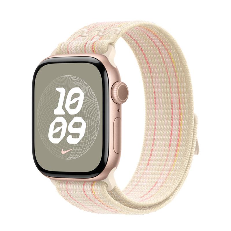 Apple Watch 42mm Starlight/Pink Nike Sport Loop