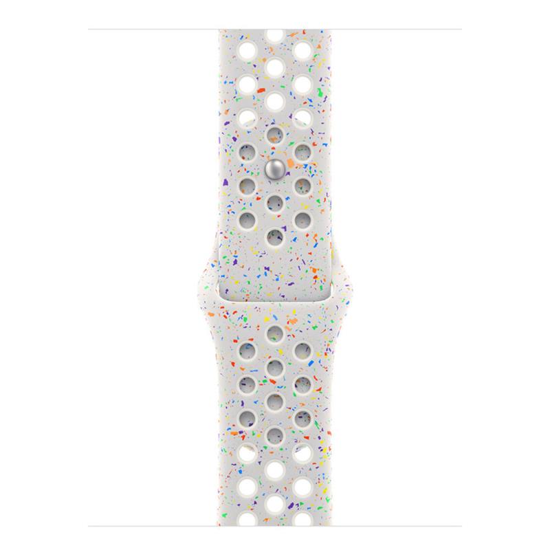 Apple Watch 46mm Pure Platinum Nike Sport Band - S/M