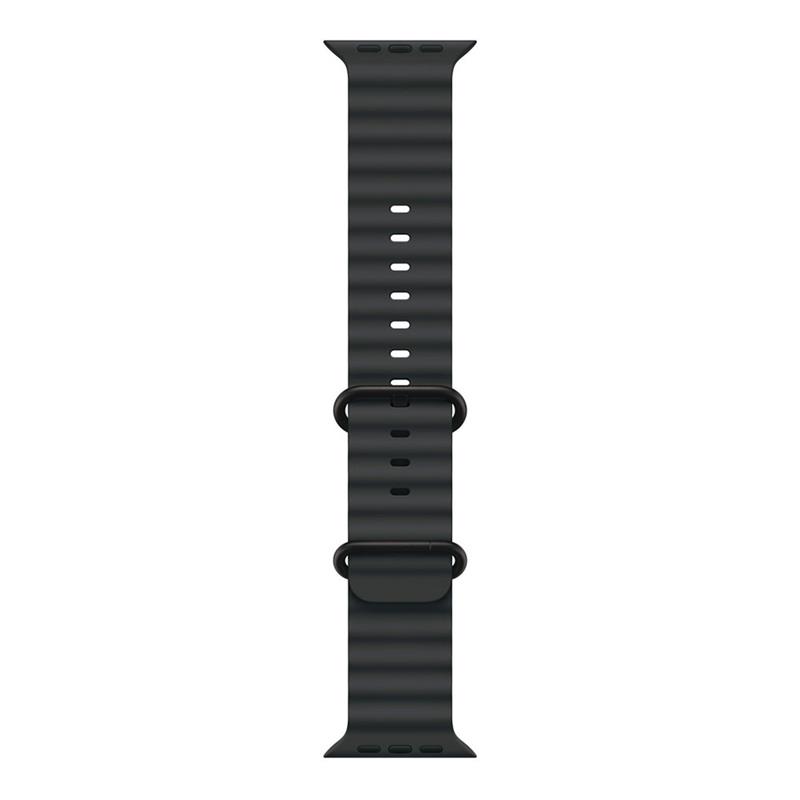 Apple Watch 49mm Black Ocean Band - Black Titanium Finish