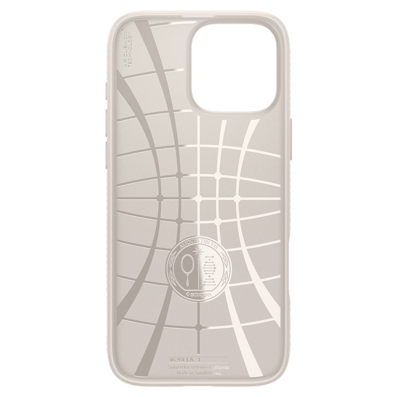 Spigen kryt Liquid Air pro iPhone 16 Pro Max - Natural Titanium
