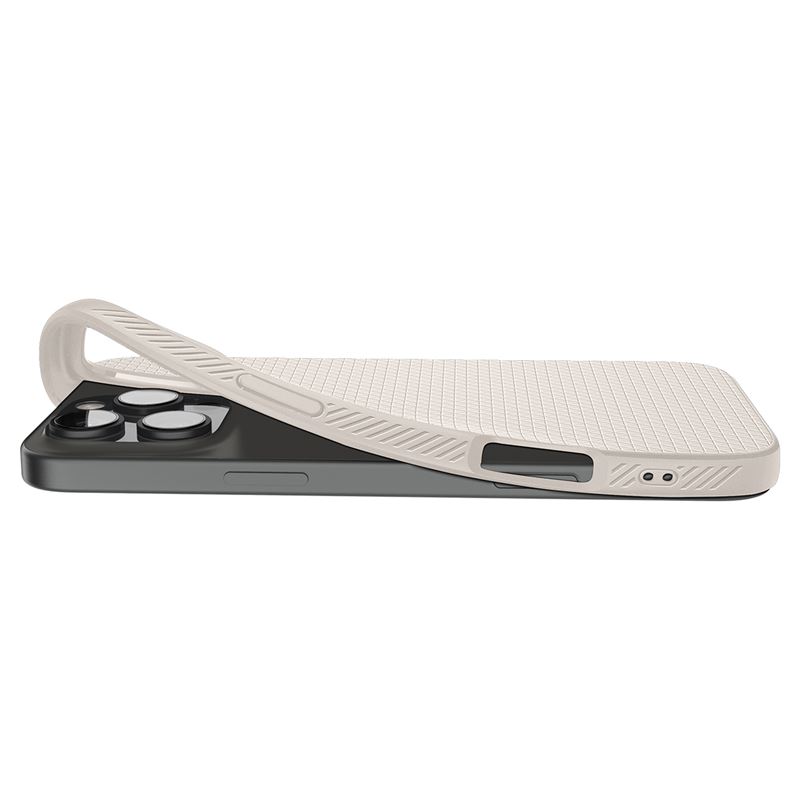 Spigen kryt Liquid Air pro iPhone 16 Pro Max - Natural Titanium