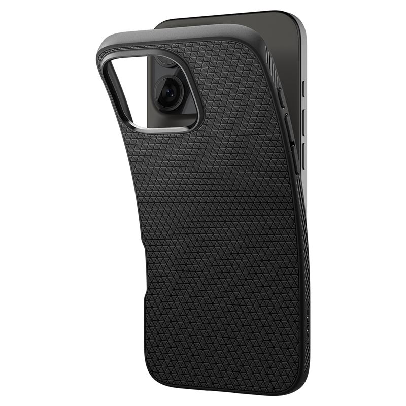 Spigen kryt Liquid Air pro iPhone 16 Pro Max - Matte Black