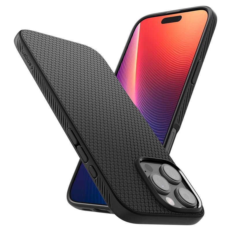 Spigen kryt Liquid Air pro iPhone 16 Pro Max - Matte Black