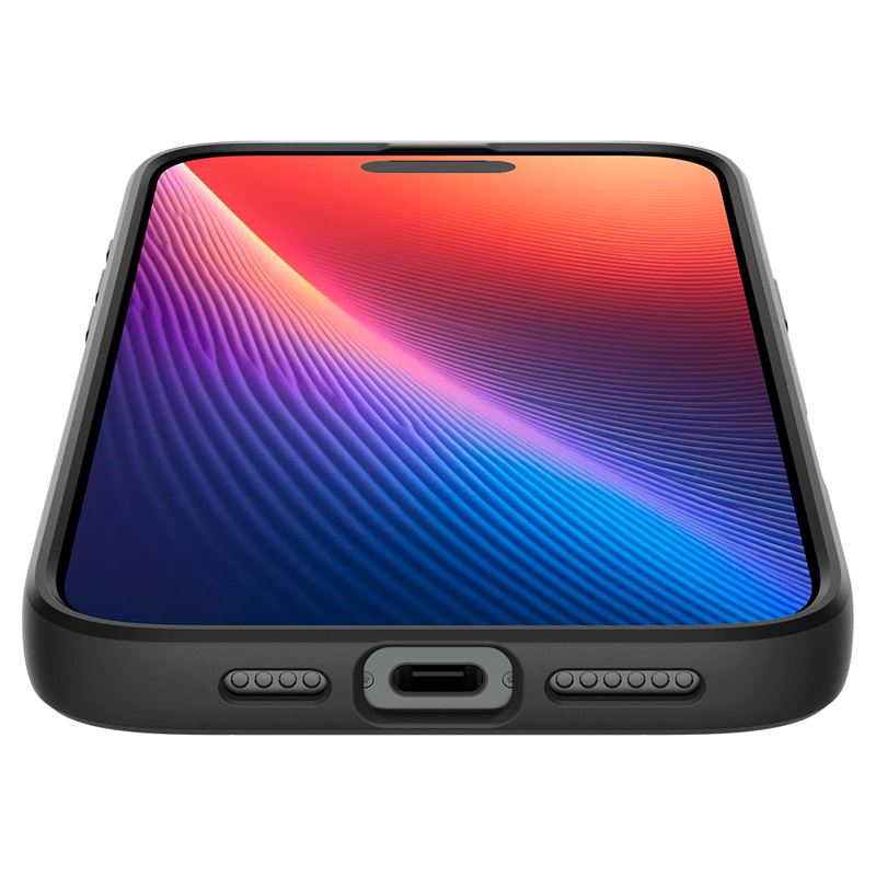 Spigen kryt Liquid Air pro iPhone 16 Pro Max - Matte Black