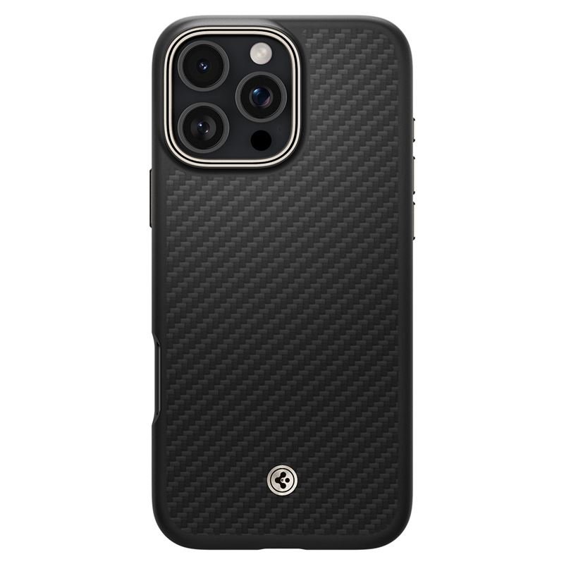 Spigen kryt Enro Aramid MagSafe pro iPhone 16 Pro Max - Natural Black