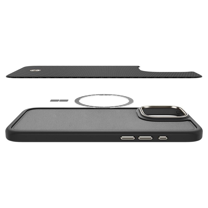 Spigen kryt Enro Aramid MagSafe pro iPhone 16 Pro Max - Natural Black