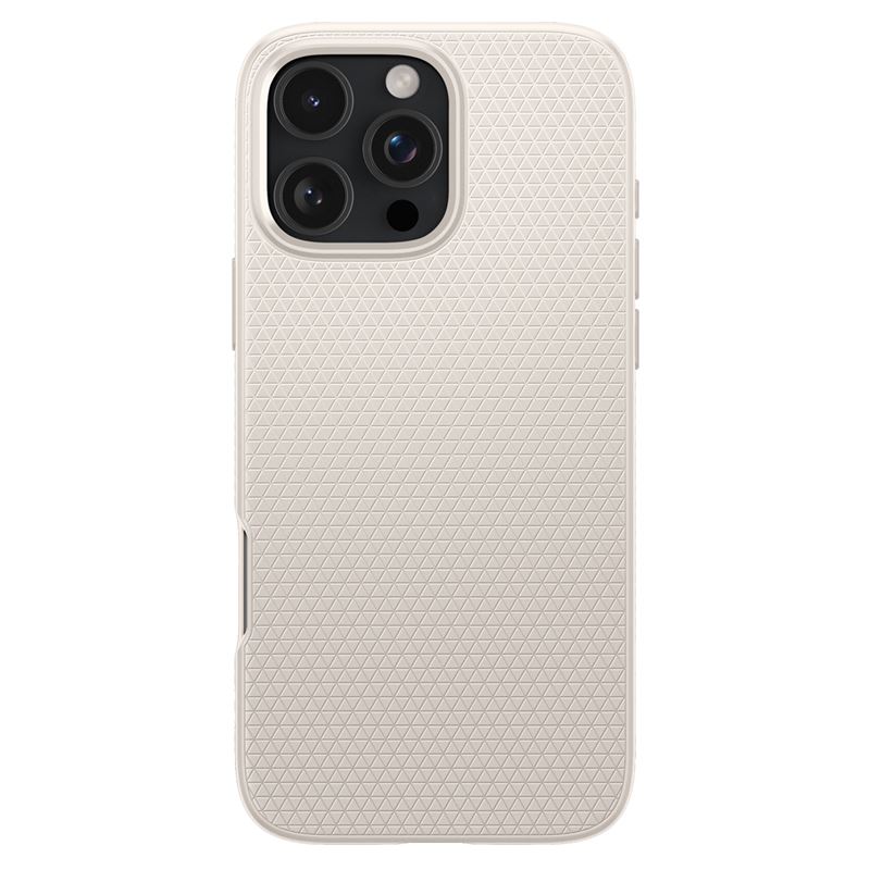 Spigen kryt Liquid Air pro iPhone 16 Pro - Natural Titanium