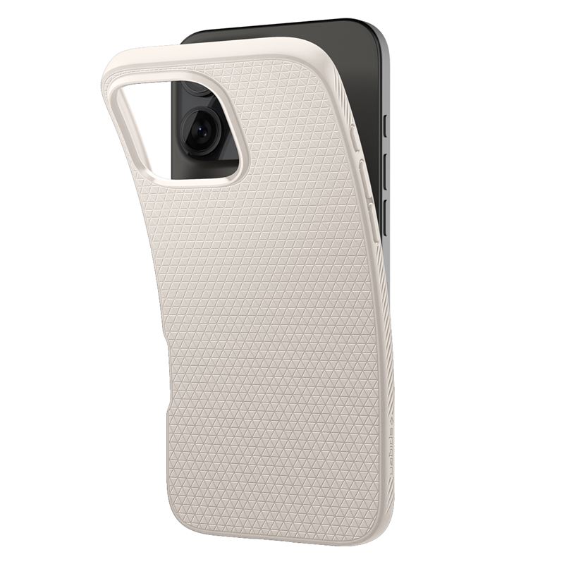 Spigen kryt Liquid Air pro iPhone 16 Pro - Natural Titanium