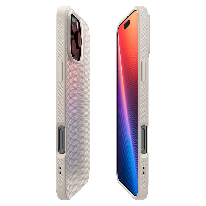 Spigen kryt Liquid Air pro iPhone 16 Pro - Natural Titanium