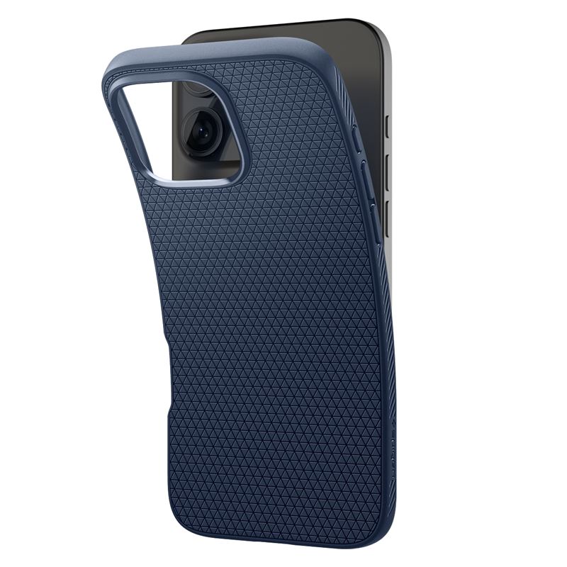 Spigen kryt Liquid Air pro iPhone 16 Pro - Navy Blue