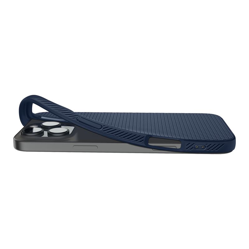 Spigen kryt Liquid Air pro iPhone 16 Pro - Navy Blue