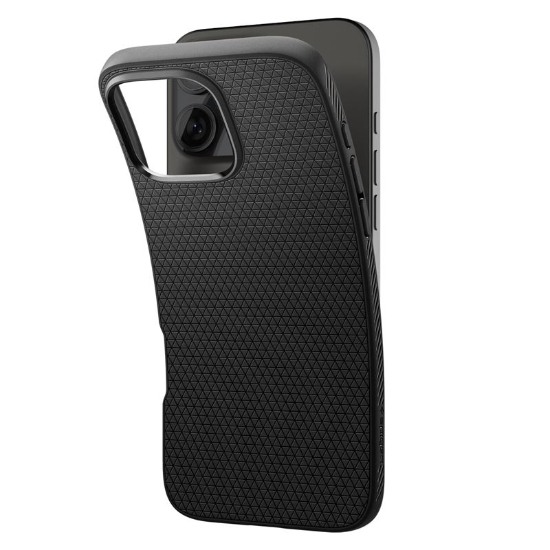 Spigen kryt Liquid Air pro iPhone 16 Pro - Matte Black