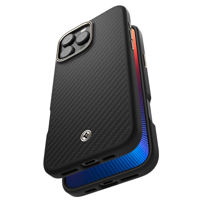 Spigen kryt Enro Aramid MagSafe pro iPhone 16 Pro - Black Natural
