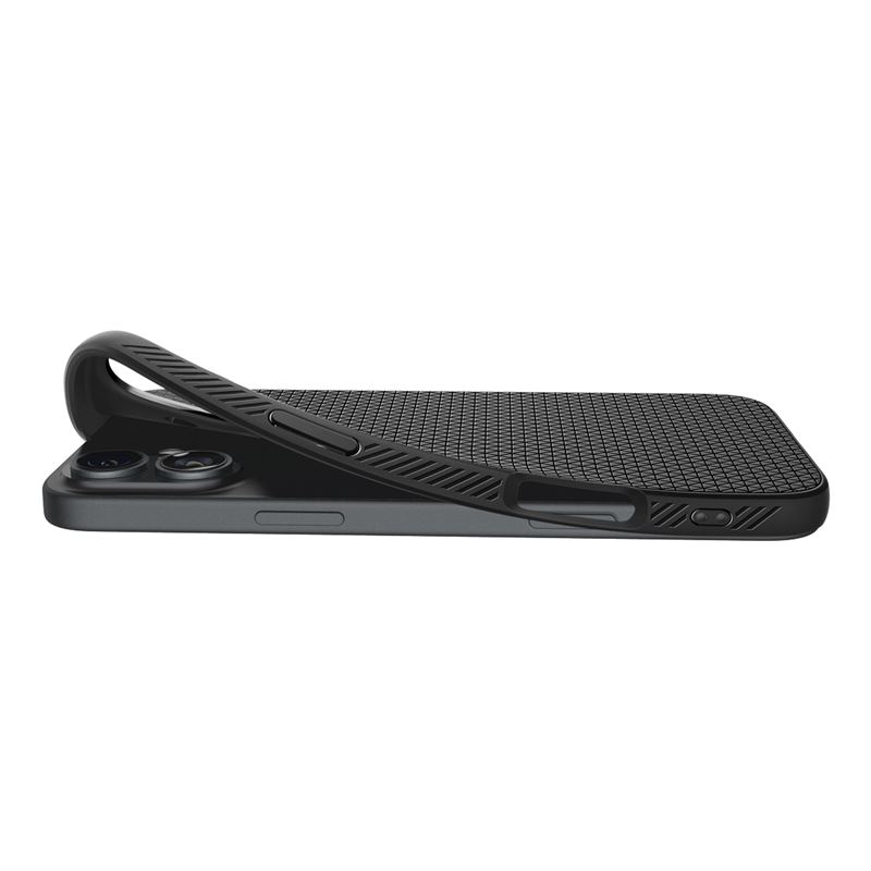Spigen kryt Liquid Air pro iPhone 16 - Matte Black