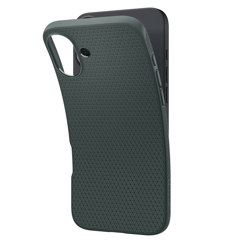 Spigen kryt Liquid Air pro iPhone 16 - Abyss Green