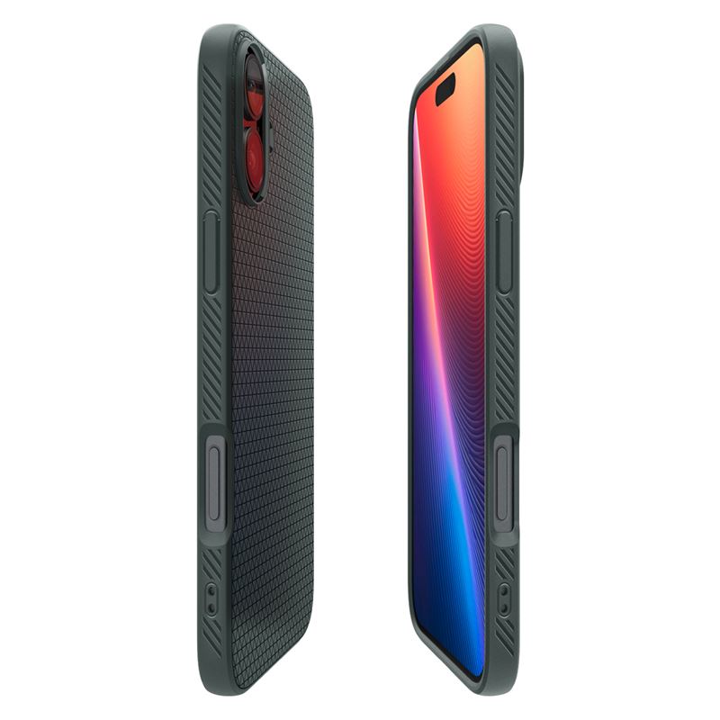 Spigen kryt Liquid Air pro iPhone 16 - Abyss Green