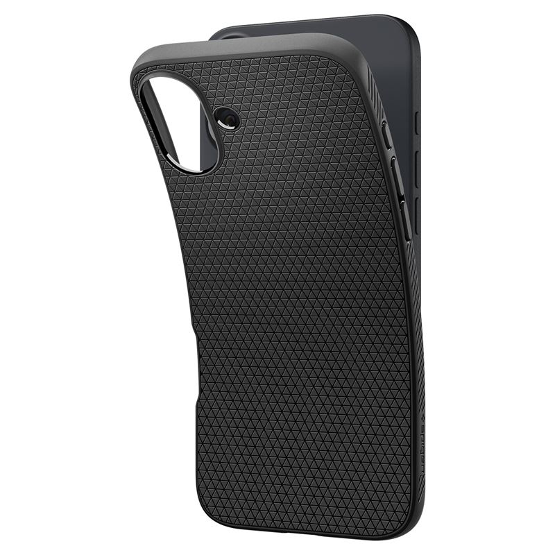 Spigen kryt Liquid Air pro iPhone 16 Plus - Matte Black